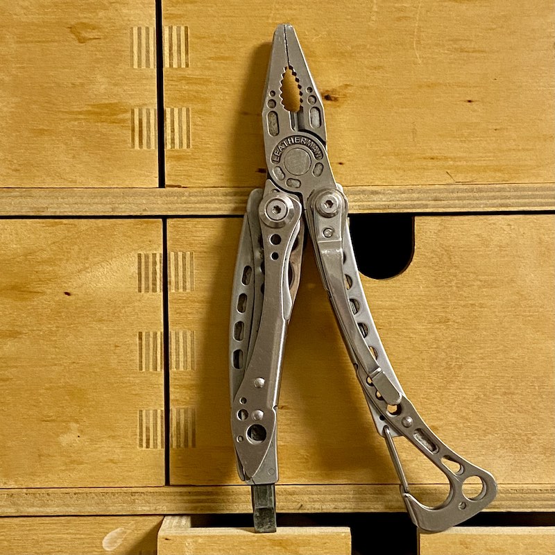 Ein Multifunktionswerkzeug der Marke Leatherman